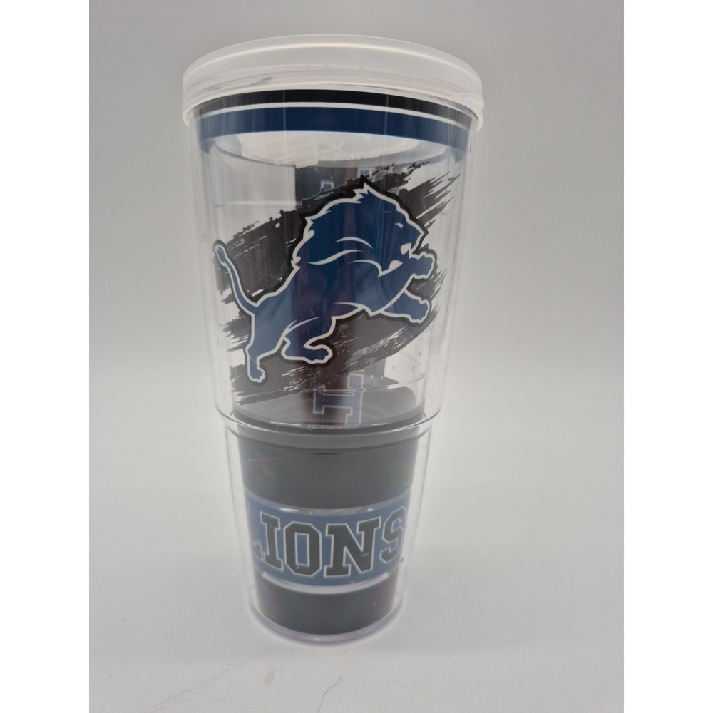 NFL Retro Logo Detroit Lions Tervis 24 oz Tumbler with Lid